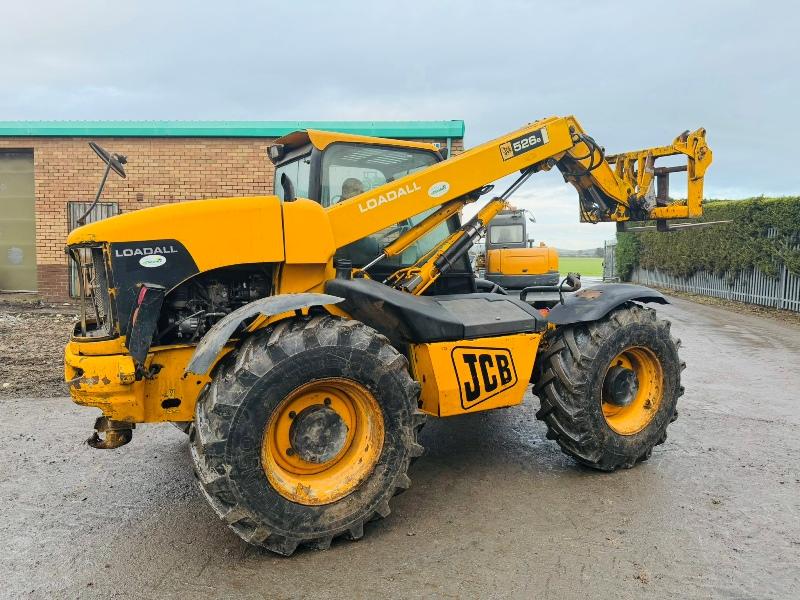 JCB 526S TELEHANDLER*C/W PALLET TINES*VIDEO*