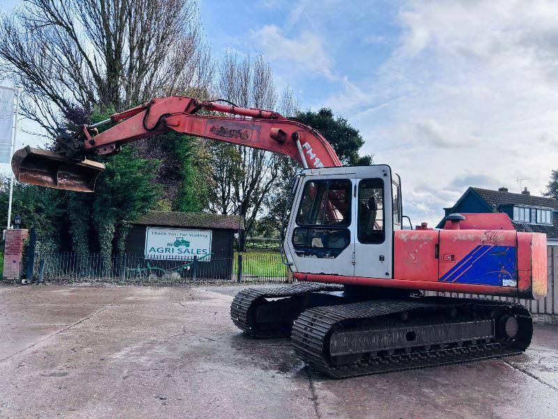 HITACHI FH150LC-3  TRACKED EXCAVATOR C/W QUICK HITCH & BUCKET *VIDEO*