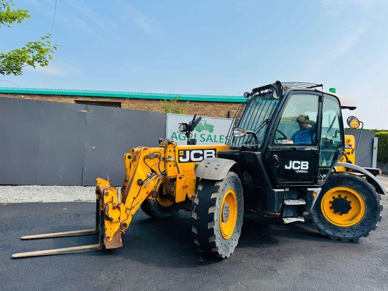 JCB 560-80 TELEHANDLER*PS TURBO*C/W PALLET TINES*YEAR 2016*VIDEO*