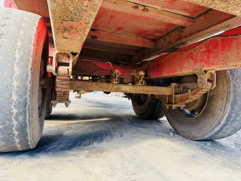 TRIFFITT 10 TONNE HYDRAULIC TIPPING TRAILER*C/W REAR BACKDOOR AND SHOOT*VIDEO*