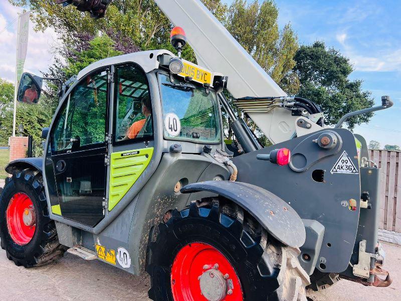 CLAAS 7035 SCOPION 4WD TELEHANDLER *YEAR 2015, AG SPEC* C/W PUH 