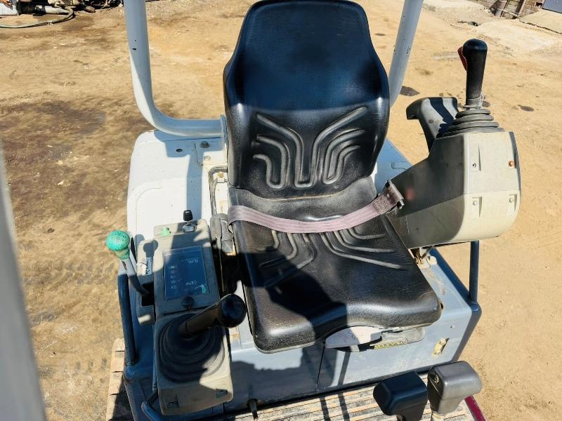 TAKEUCHI TB016 EXCAVATOR*C/W EXPANDING TRACKS*YEAR 2013*VIDEO*