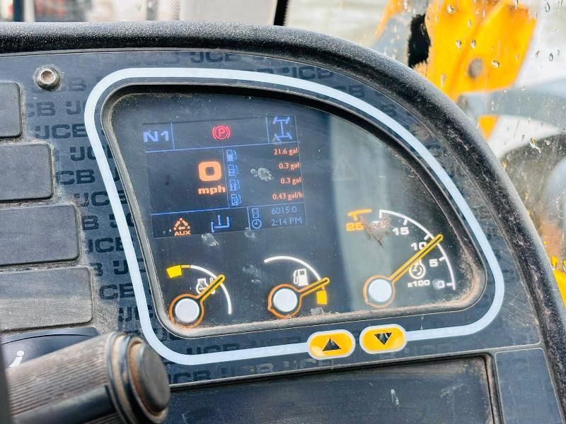 JCB 535-140 HI VIZ 4WD TELEHANDLER *YEAR 2014, 14 METER REACH* C/W TINES *VIDEO*