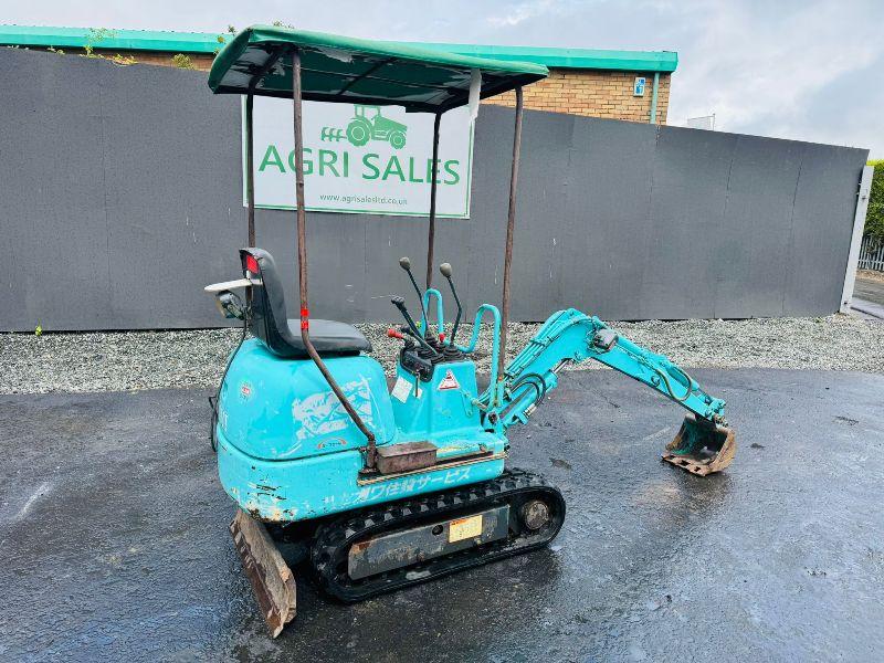 IHI IS-4GX3 TRACKED EXCAVATOR WITH CANOPY*C/W BUCKET*VIDEO*