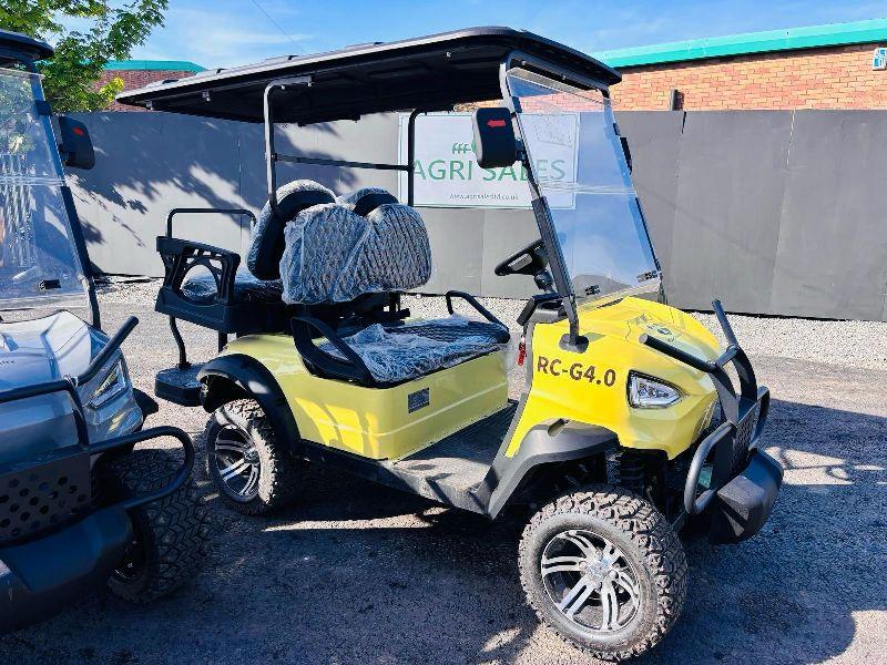 *NEW UNUSED*RACCOON RC-G4.0 ELECTRIC GOLF CART*CHOICE OF 4*VIDEO*