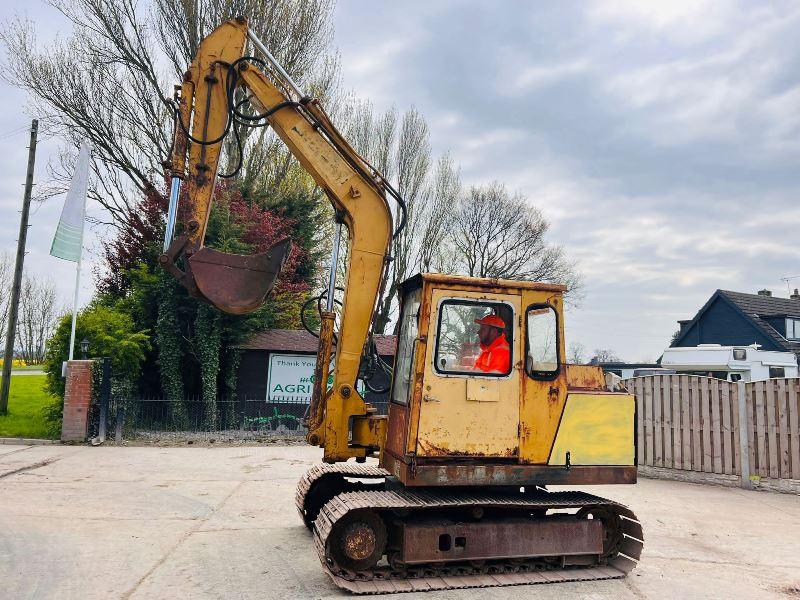 MITSUBISHI MS070U-2 TRACKED EXCAVATOR C/W BUCKET *VIDEO*