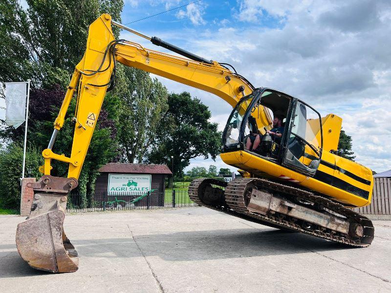 JCB JS160 HIGH RISE CABIN TRACKED EXCAVATOR *YEAR 2010* C/W QUICK HITCH *VIDEO*
