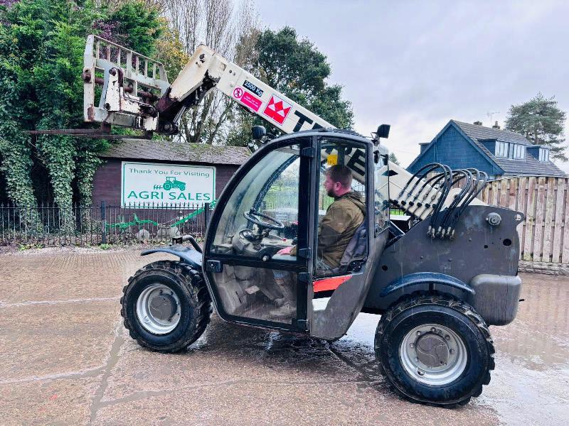 TEREX TELEIFT 2506 4WD TELEHANDLER C/W PALLET TINES *VIDEO*