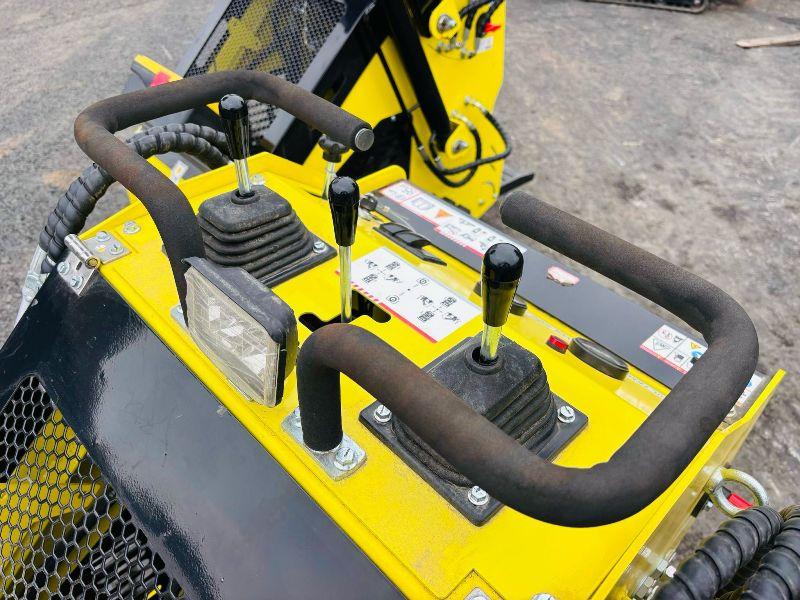 *NEW/UNUSED*MACHPRO MPS330 TRACKED PEDESTRIAN SKIDSTEER LOADER*YEAR 2025*VIDEO*