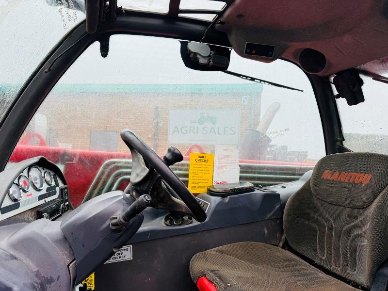 MANITOU MLT 741 TURBO TELEHANDLER*AG SPEC*C/W NEW BUCKET*VIDEO*