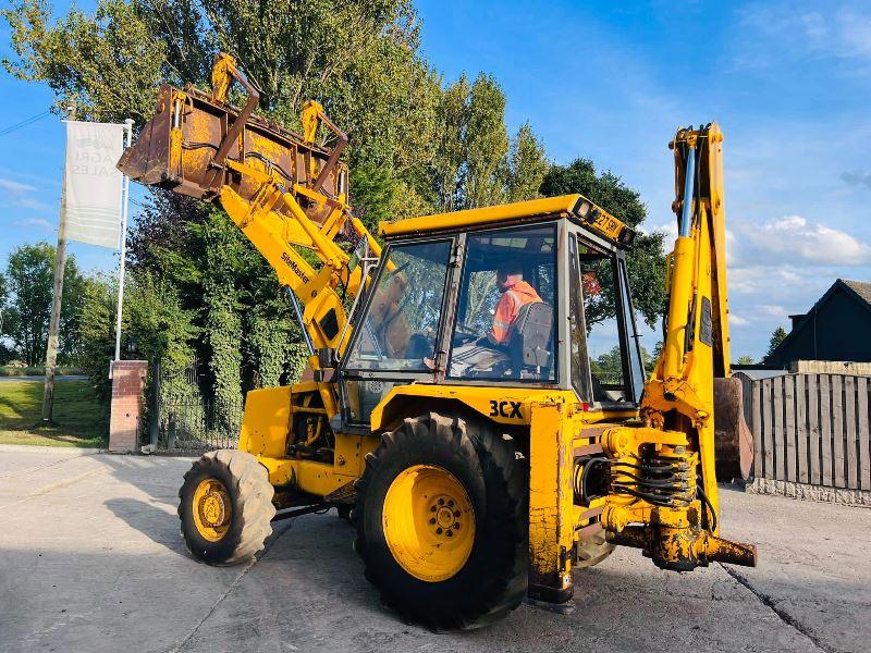 JCB 3CX PROJECT 7 4WD BACKHOE DIGGER C/W EXTENDING DIG *VIDEO*