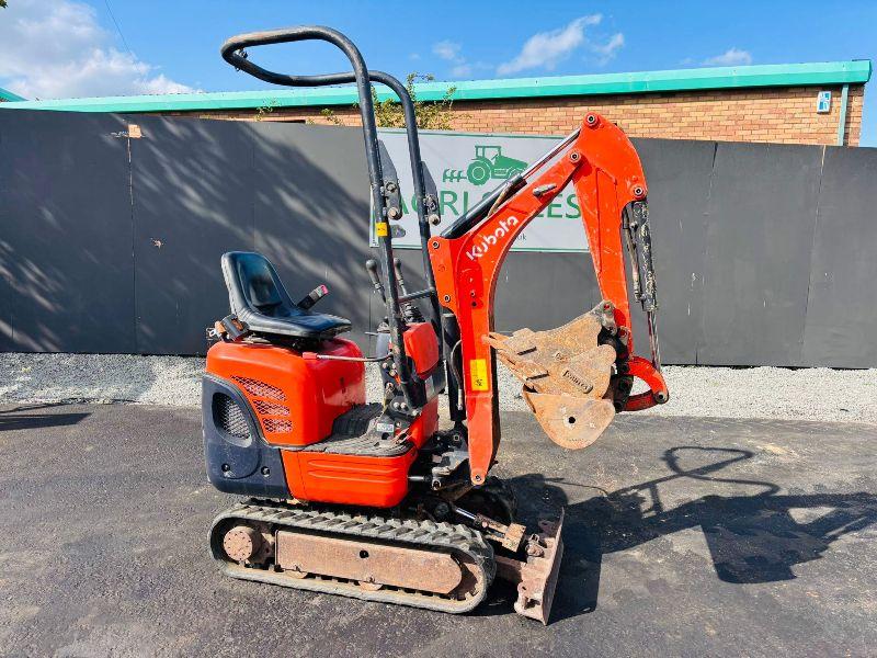 KUBOTA K008-3 TRACKED EXCAVATOR*C/W SELECTION OF BUCKETS*VIDEO*
