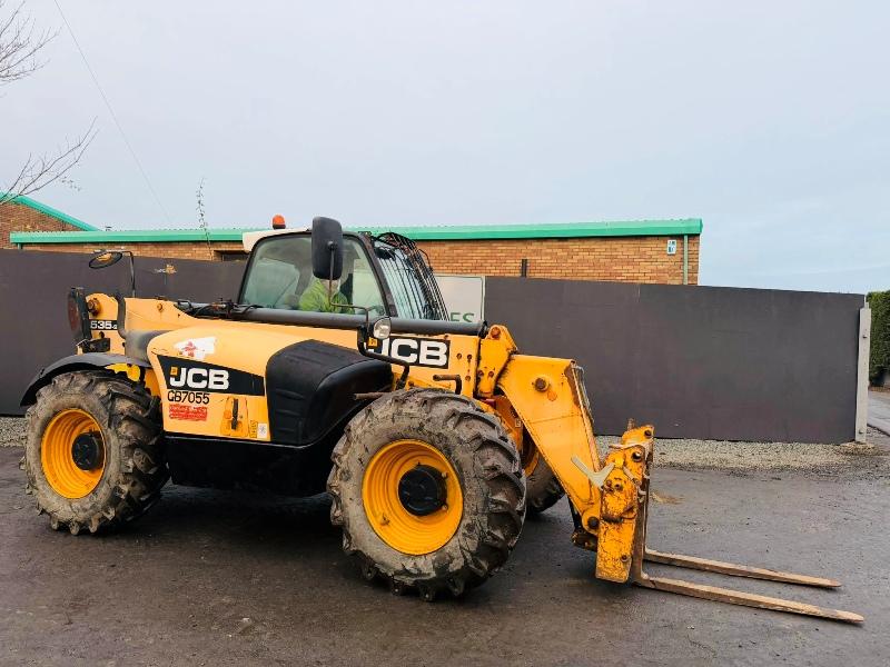 JCB 535-95 4WD TELEHANDLER *YEAR 2013*C/W PALLET TINES*VIDEO*