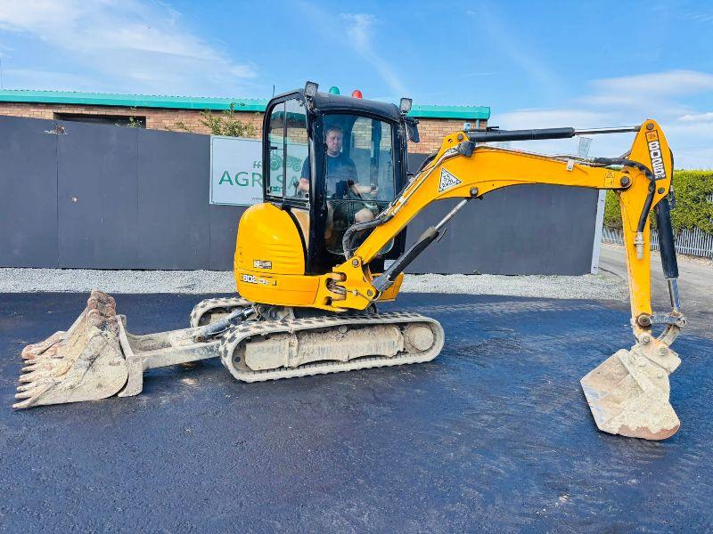 JCB 8025 ZTS TRACKED EXCAVATOR *YEAR 2020*C/W 4 BUCKETS*VIDEO*