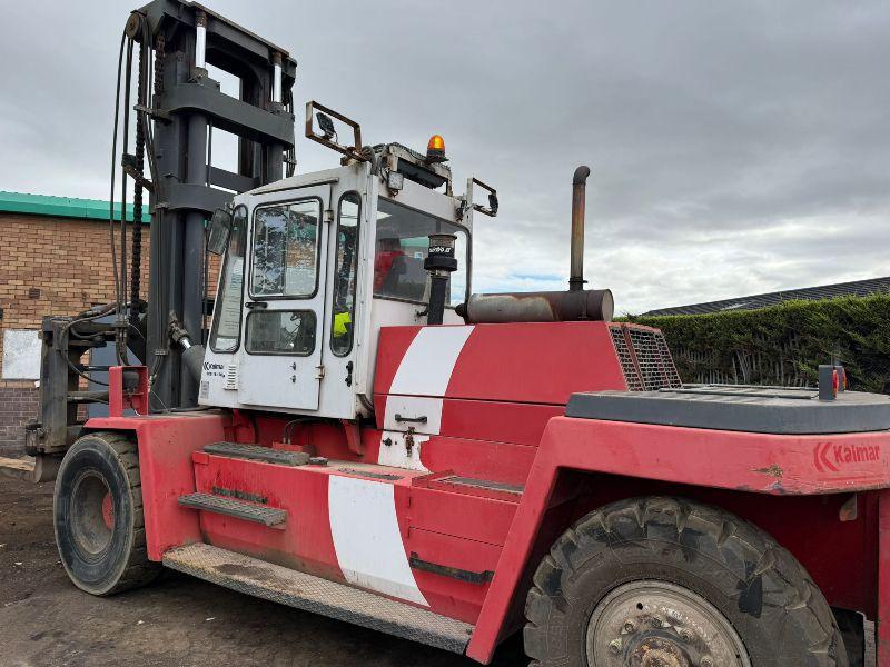 KALMAR DC16-1200 FORKLIFT*C/W FORK POSITIONER*VIDEO*