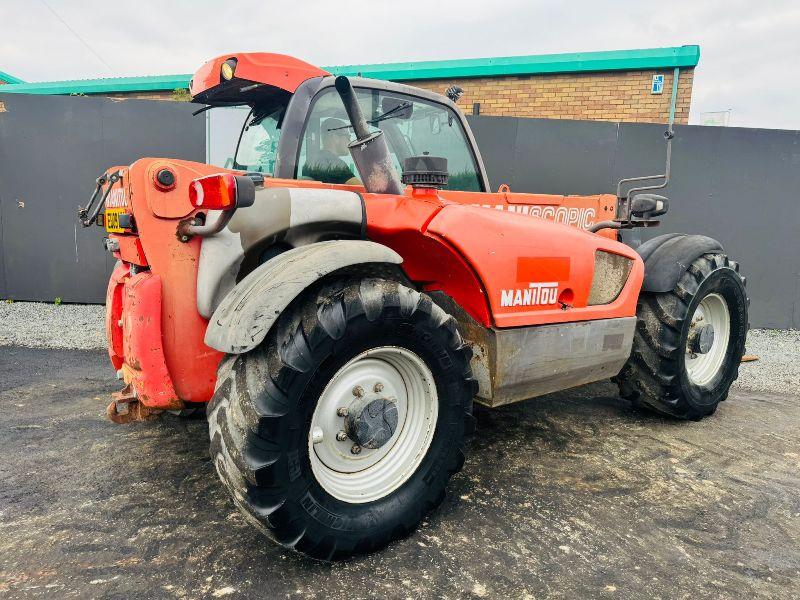MANITOU MLT 741 TELEHANDLER*C/W BUCKET & PALLET TINES*VIDEO*