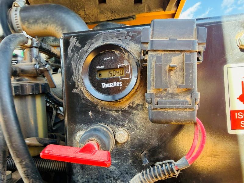 THWAITES 1 TONNE HIGH TIP DUMPER*YEAR 2019*ONLY 1504 HOURS*VIDEO*