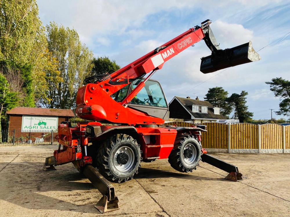 MANITOU MRT1542 ROTO TELEHANDLER * YEAR 2007 * C/W BUCKET