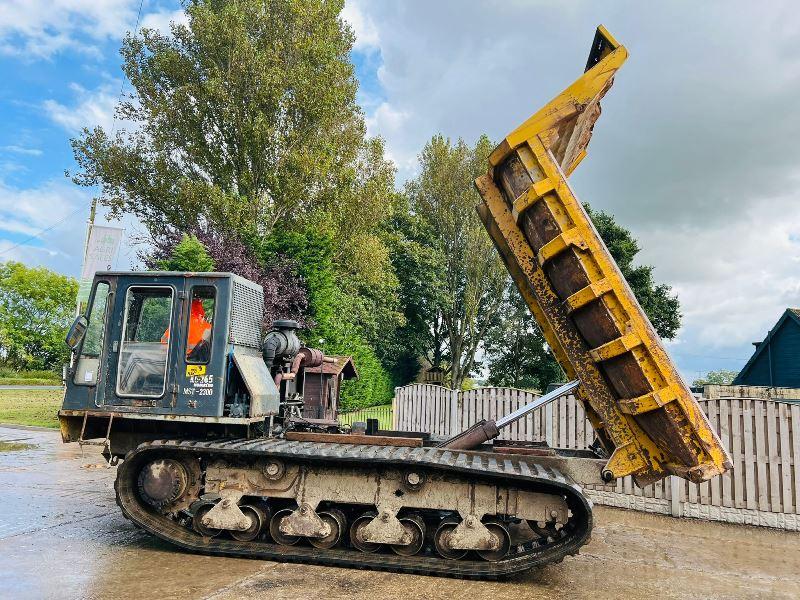 MOROOKA MST2300 TRACKED DUMPER (TRACKS NOT TURNING SPARE AND REPAIRS) *VIDEO*