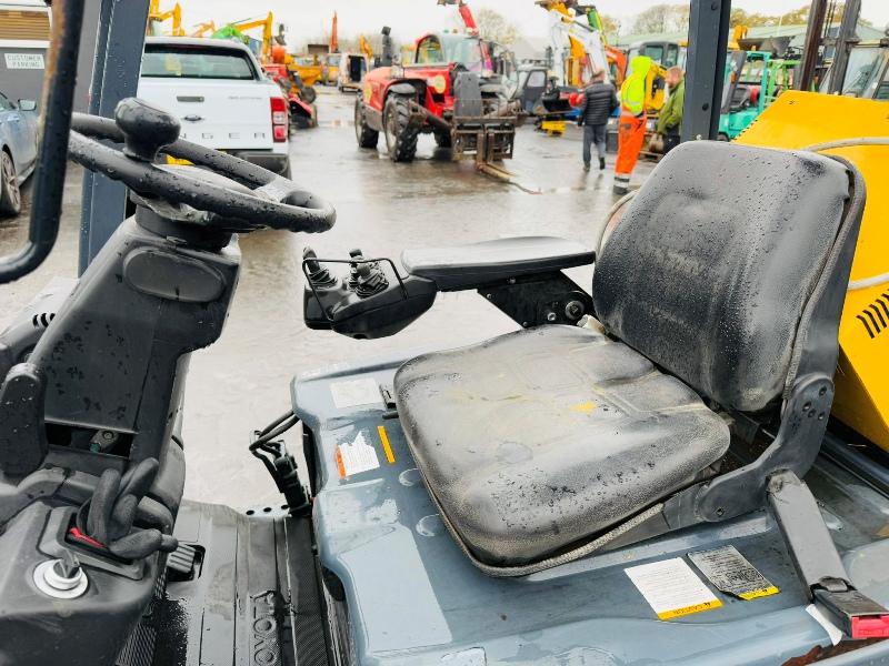 TOYOTA TRAIGO 48 18 ELECTRIC FORKLIFT*WONT CHARGE*VIDEO*