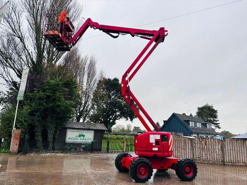 GENIE Z-4525 AIREL PLATFORM * 24FT REACH * C/W TELESCOPIC BOOM *VIDEO*