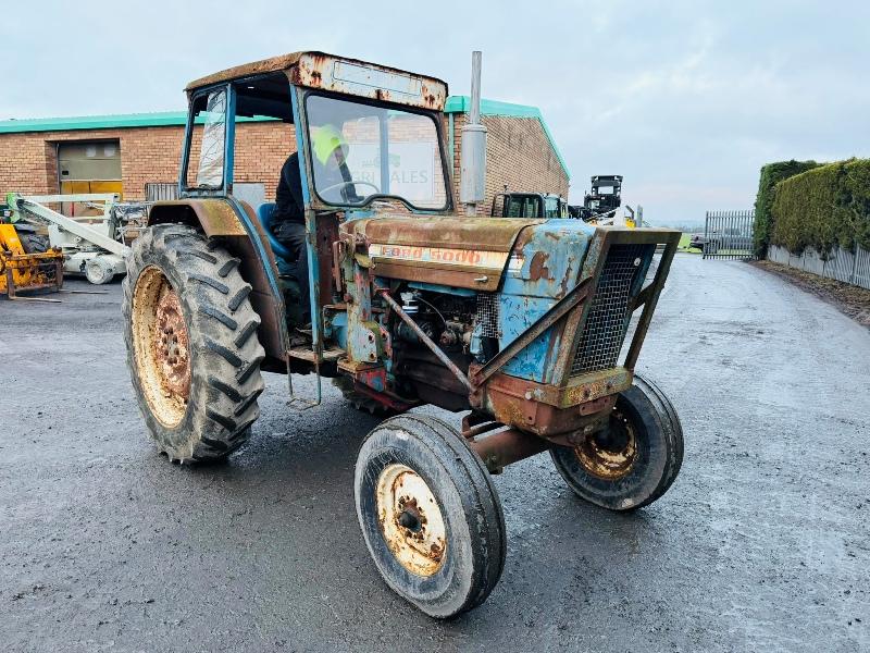 FORD 5000 TRACTOR*C/W NEW ROOF,MUDGUARDS AND ALTERNATOR*VIDEO*