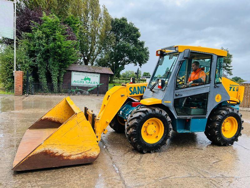SANDERSON TL6MT 4WD TELEHANDLER *ONLY 2515 HOURS* C/W BUCKET 