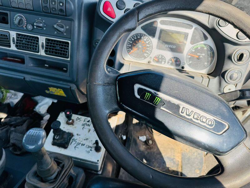 IVECO HOTBOX TIPPER TRUCK 6X4 STEEL FRAME*VIDEO*
