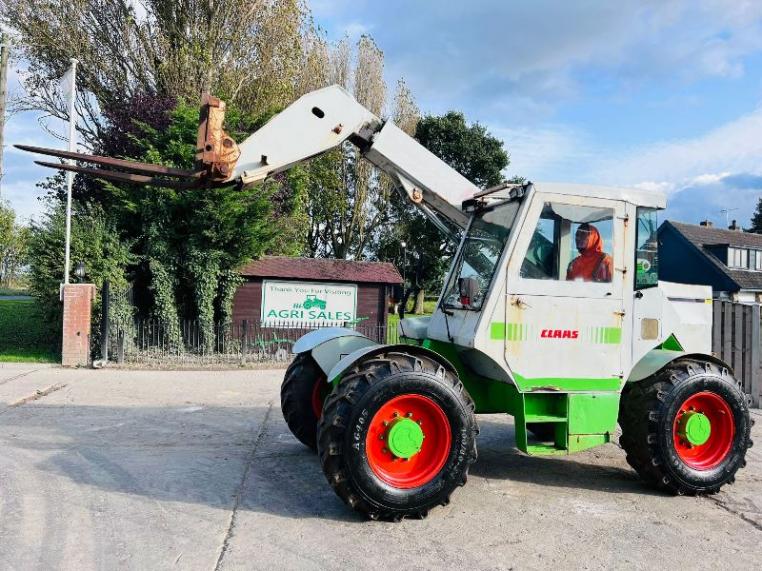 CLAAS 516 4WD TELEHANDLER C/W JOYSTICK CONTROL & PALLET TINES *VIDEO* 