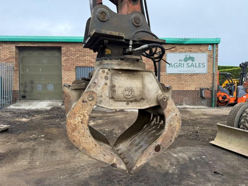 ATLAS 1404M WHEELED EXCAVATOR*C/W ROTATING SLECETOR GRAB*VIDEO*