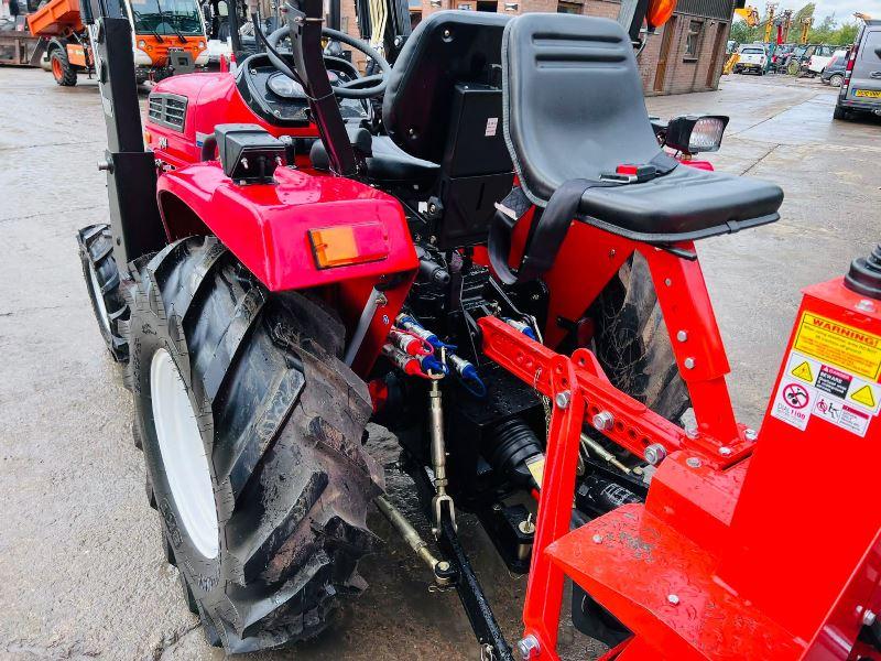  BRAND NEW SIROMER 304 4WD TRACTOR WITH LOADER & BACK ACTOR YEAR 2023*VIDEO*