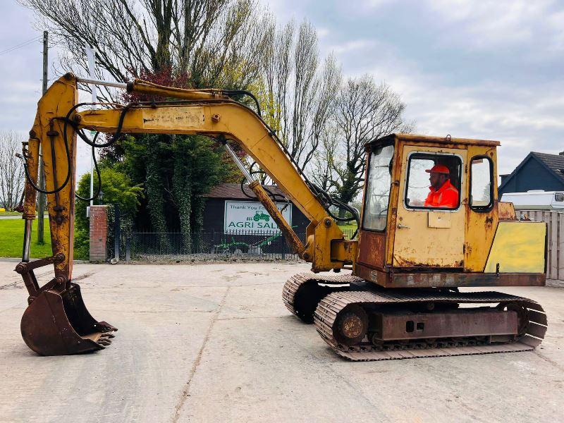 MITSUBISHI MS070U-2 TRACKED EXCAVATOR C/W BUCKET *VIDEO*