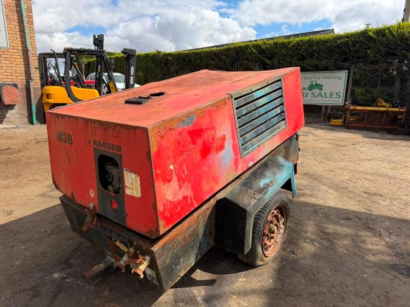 KAESER M38 COMPRESSOR*C/W DEUTZ ENGINE*VIDEO*