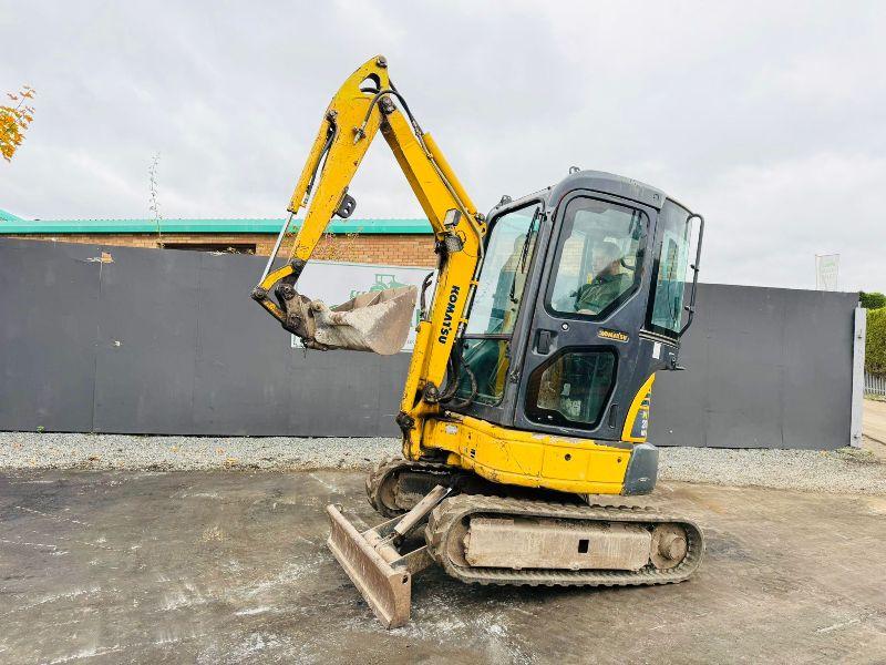 KOMATSU PC20MR EXCAVATOR*C/W BUCKET*YEAR 2010*VIDEO*