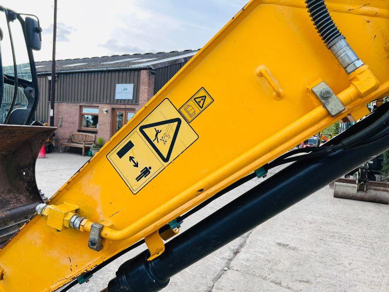 JCB JS145 TRACKED EXCAVATOR *YEAR 2012* C/W QUICK HITCH & BUCKET *VIDEO*