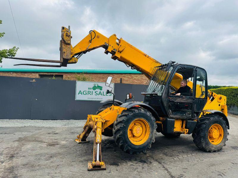 JCB 532-120 TELEHANDLER*C/W PALLET TINES*JOYSTICK CONTROL*VIDEO*