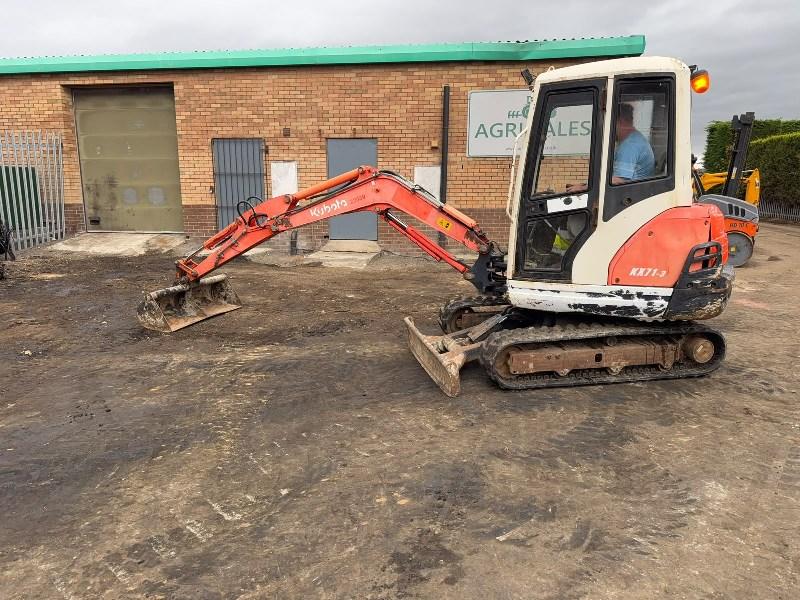 KUBOTA KX71-3 MINI DIGGER*C/W BUCKET*VIDEO*