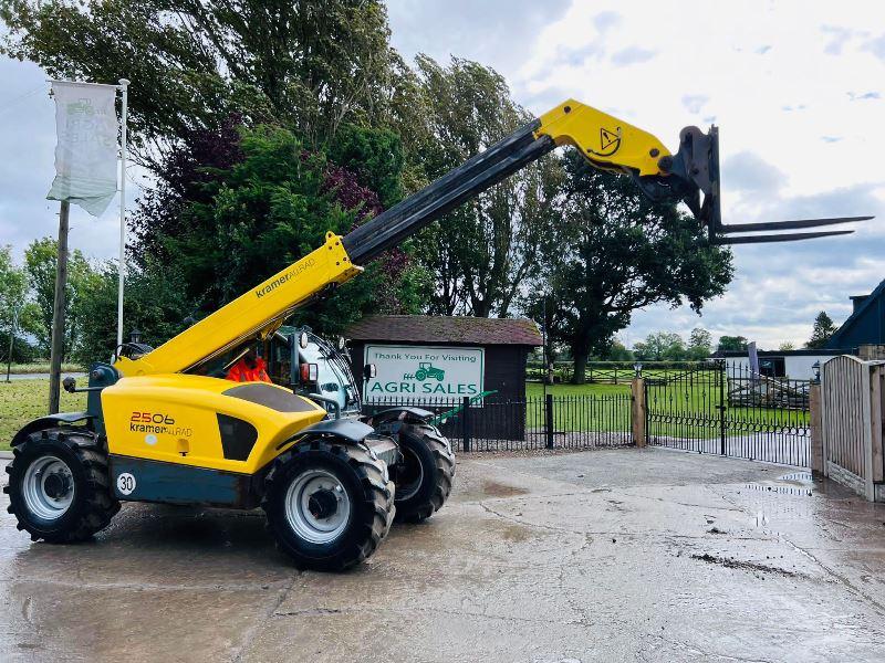 KRAMER 407 4WD TELEHANDLER *YEAR 2011, AG SPEC, NEW ENGINE FITTED 2017*VIDEO*