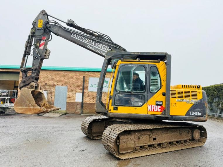 VOLVO EC140BLC TRACKED EXCAVATOR *C/W BUCKET*VIDEO*