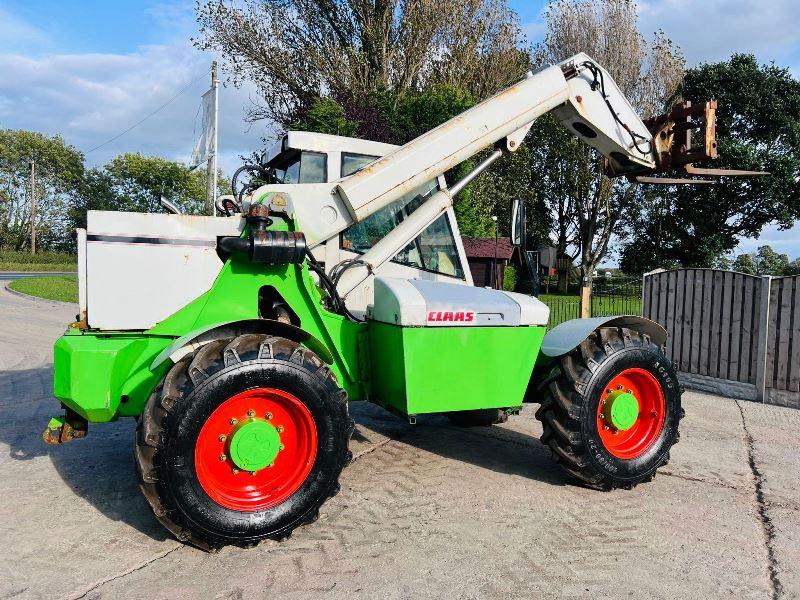 CLAAS 516 4WD TELEHANDLER C/W JOYSTICK CONTROL & PALLET TINES *VIDEO* 