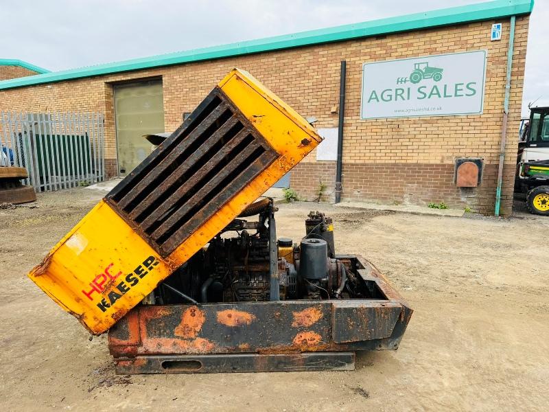 KAESER M43 COMPRESSOR*KUBOTA ENGINE*SPARES AND REPAIRS*YEAR 2013*VIDEO*