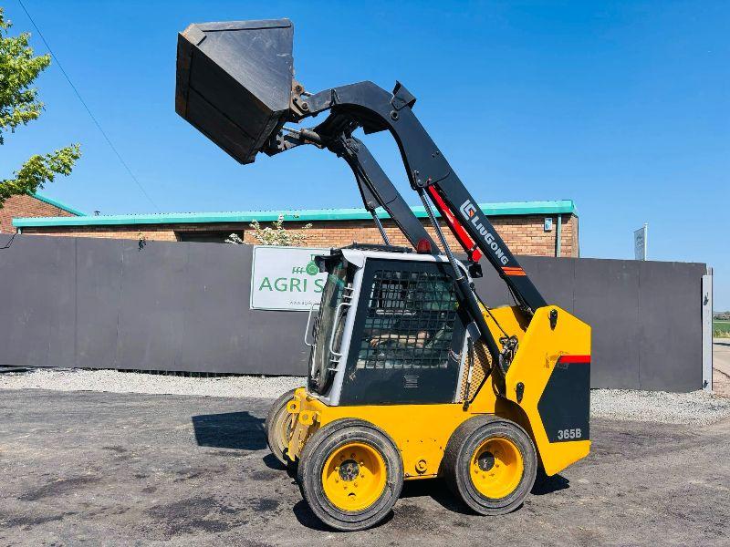 LIUGONG 365B SKIDSTEER *C/W BUCKET* 1 OWNER FROM NEW*YEAR 2016*VIDEO*