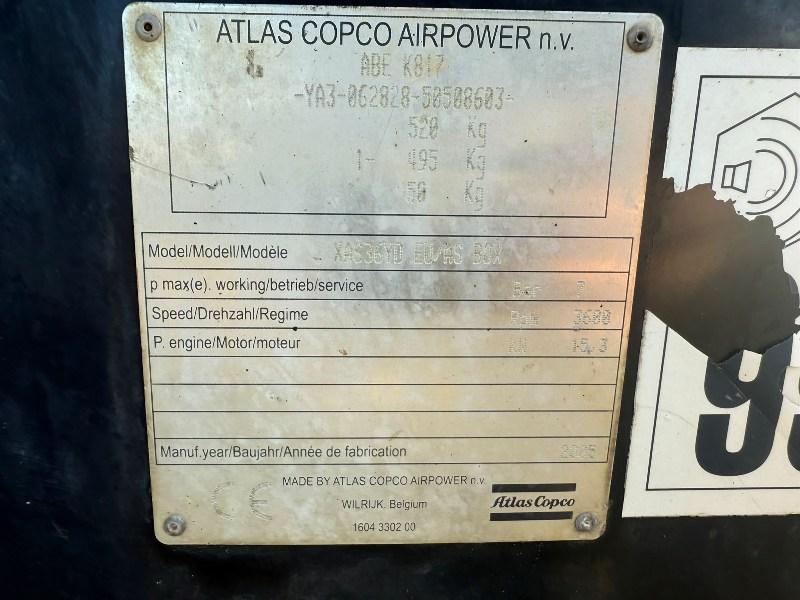 ATLAS COPCO XAS36 AIR COMPRESSOR*C/W YANMAR ENGINE*VIDEO*