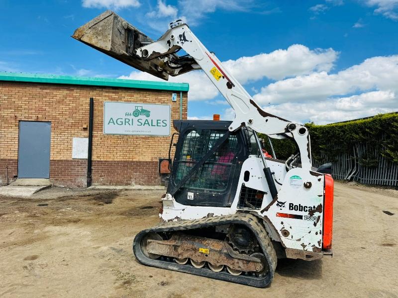BOBCAT T590 SKIDSTEER*C/W BUCKET*YEAR 2019*1577 HOURS*VIDEO*