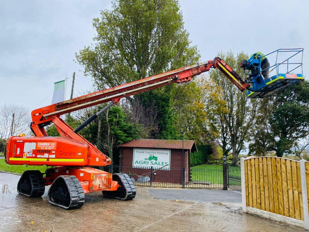 GENIE S65 TRX TRACKED GENIE CHERRY PICKER * YEAR 2010 * C/W 22 METER REACH