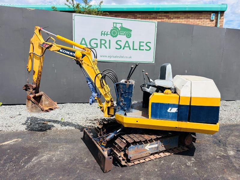 KOMATSU PCO5-5 EXCAVATOR*C/W BUCKET*VIDEO*