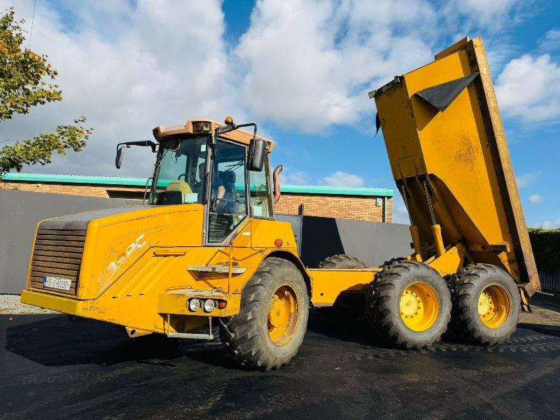 HYDREMA 922C 6X6 ARTICULATED DUMPTRUCK*C/W TAILGATE & REVERSE CAMERA*VIDEO*