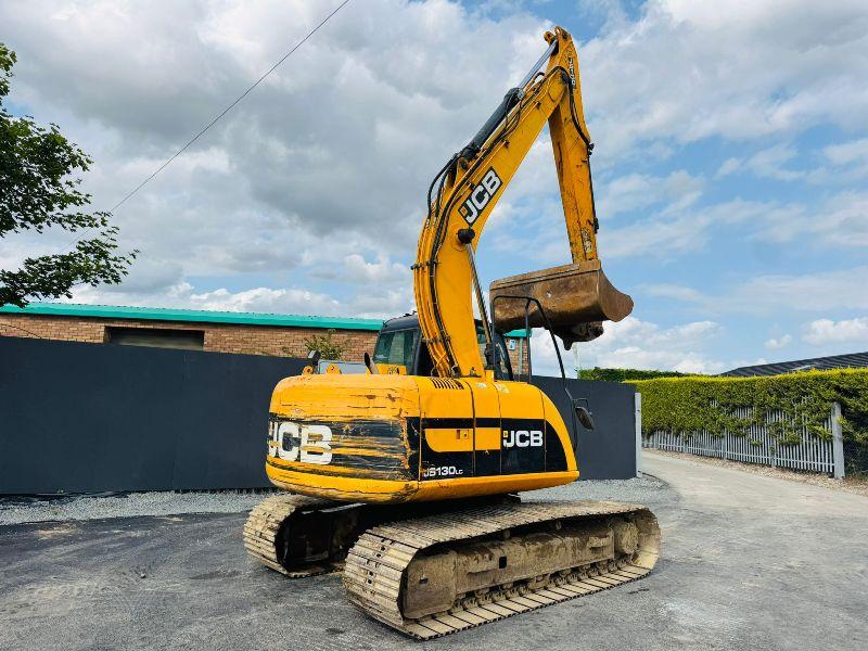 JCB JS130 EXCAVATOR*YEAR 2010 *C/W QH & BUCKET* READING 8459 HOURS*VIDEO*