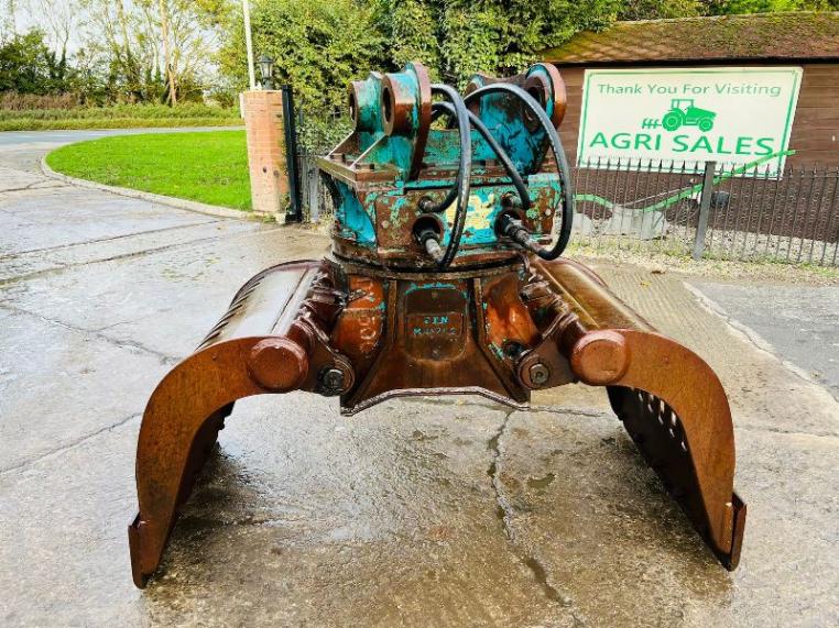 MD120S HYDRAULIC ROTATING SELECTOR GRAB *VIDEO*