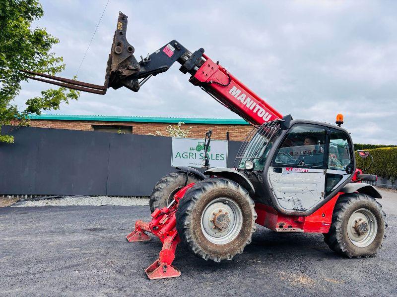 MANITOU MT1030 ST TURBO TELEHANDLER *C/W PALLET TINES*VIDEO*